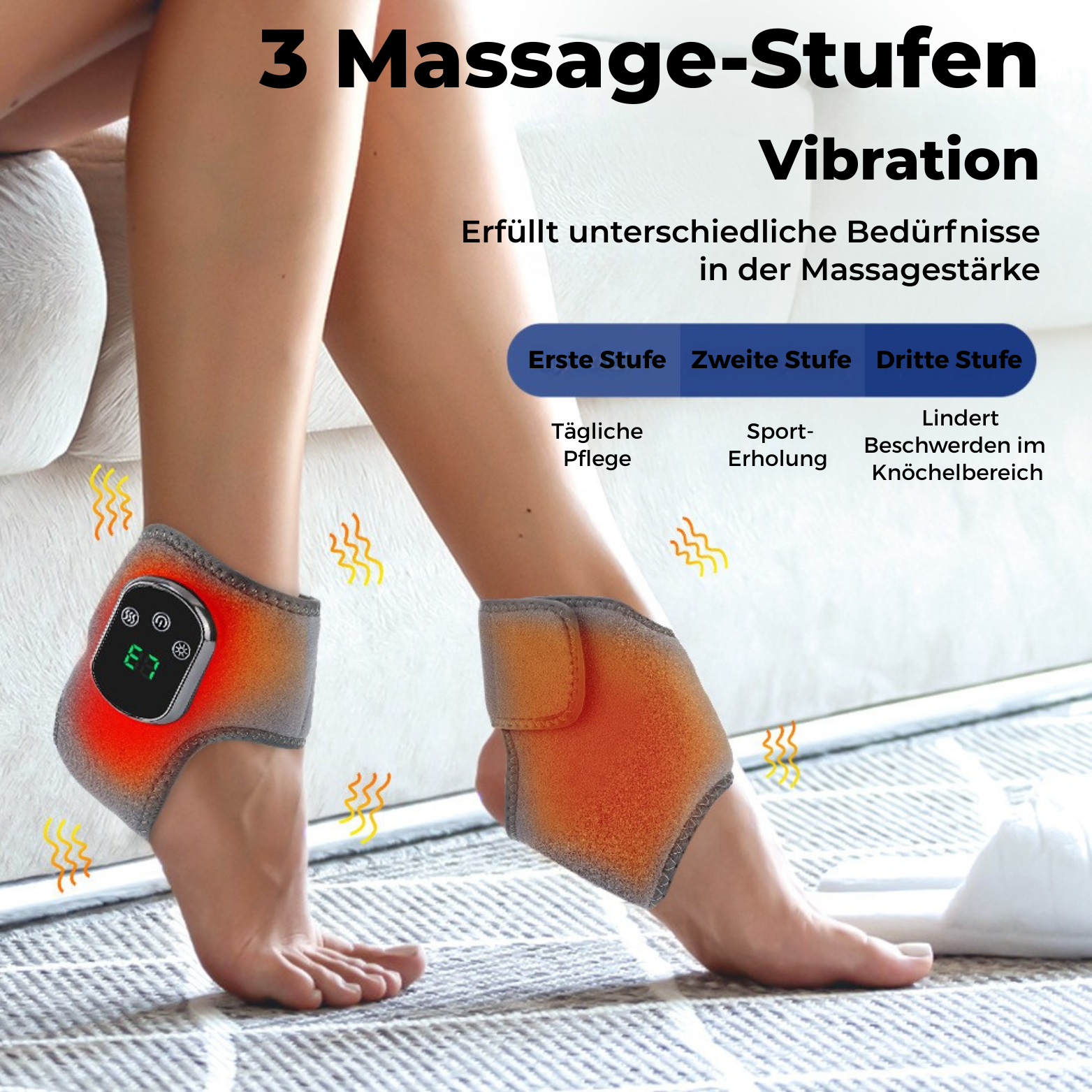 FussHerz™ Thermische Neuro-Therapie Fußmassagegerät