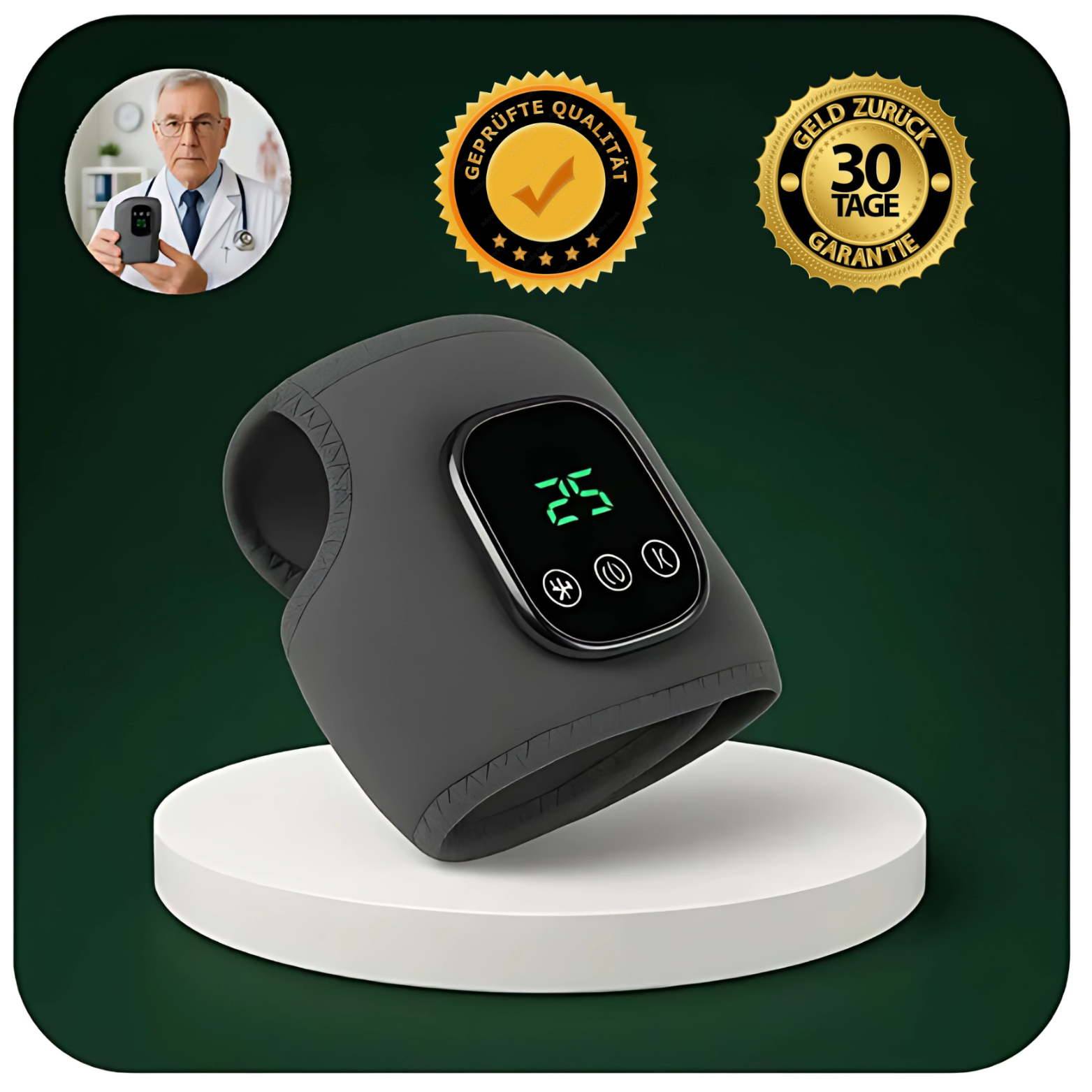 FussHerz™ Thermische Neuro-Therapie Fußmassagegerät